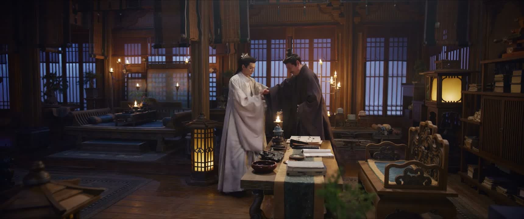 来 祖父 小心